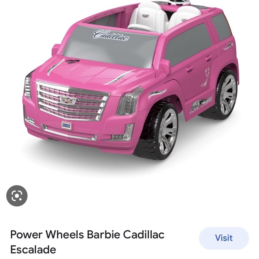 Pink Cadillac Escalade Power Wheels