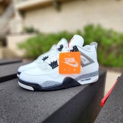 Air Jordan 4 Retro OG White Cement 2025 Size 12.5 Men - NEW / Deadstock $299 IN HAND