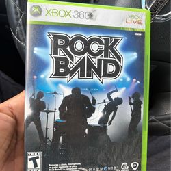 Xbox 360 rockband mint CD