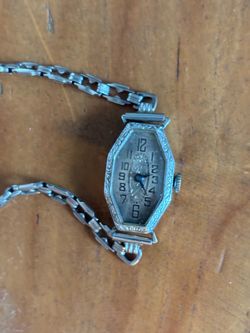 Vintage art deco era mechanical watch