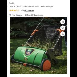 Scott’s Push Sweep Lawn Mower Make Offer 