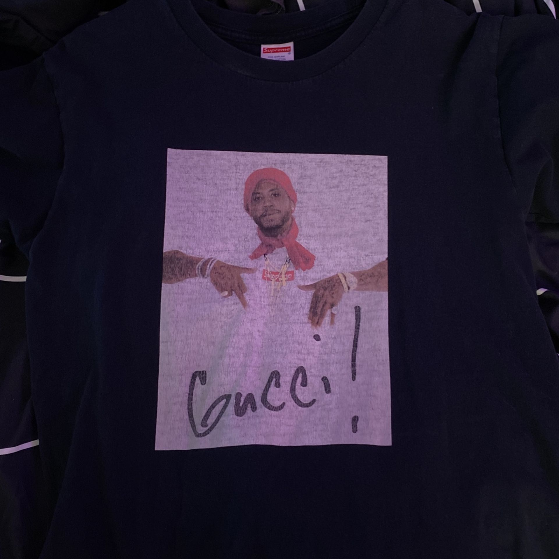 Gucci Mane Supreme Tee Black (Read Description)