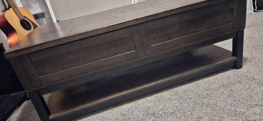 Rising Dark Wood coffee table