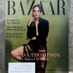 Harper's Bazaar Magazine August 2022 Tessa Thompson