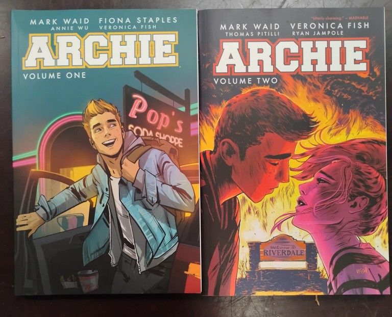 Archie Volume  Volume 1 (2018) & 2 (2017) Softcover Comic Books