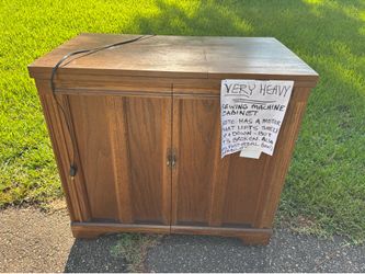 Free sewing cabinet