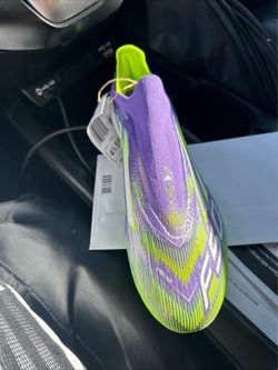 Adidas Futbol F50 Elite FG Laceless Soccer Cleat Purple JH7628 Men’s Size 4