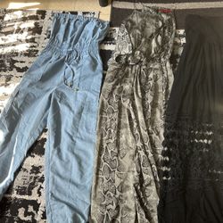23 Piece Size Medium And Large Womens Summer Clothing Lot Dresses Shorts Tanks Tees Skirts Rompers Jumpsuits 