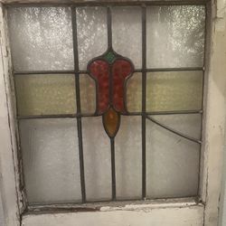 Beautiful vintage stained glass