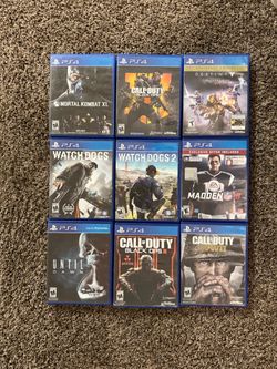 PS4 games