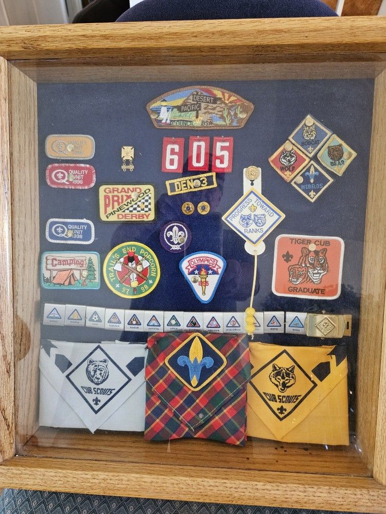 Cub Scout Shadow Box