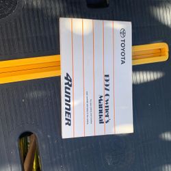 Toyota 4Runner 1997 Owners Manual