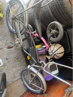 Classic low rider bike