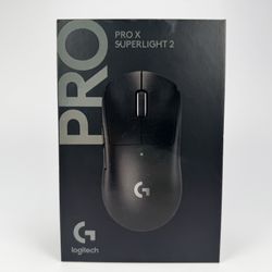 Logitech G PRO X Superlight 2 Wireless Gaming Mouse - Black Brand New Sealed