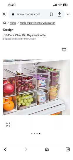IDESIGN 18 PC STORE BINS