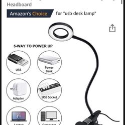 USB Clip On Lamp