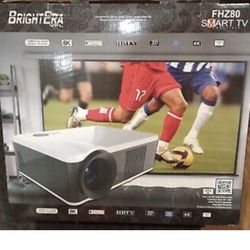 BRIGHTERA VPL 8k Projector W/ BRIGHT ERA 100in PROJECTOR SCREEN HOME OR PROFEESIONAL USE ‼️ 