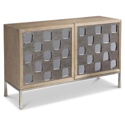 Aventura Door Frosted Nickel Chest