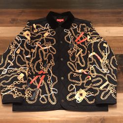 Supreme Chains Quilted Chore Coat FW20