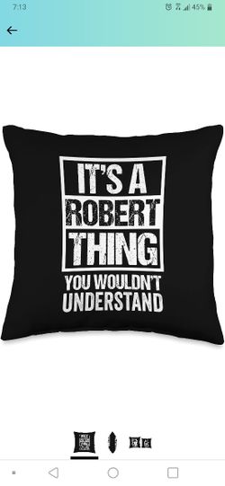 Funny Throw Pillow, 16x16