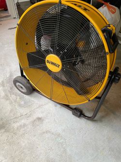 24” industrial Dewalt fan