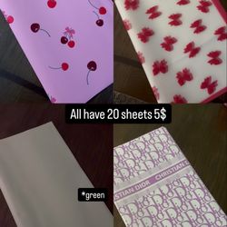 Wrapping Paper For Flowers