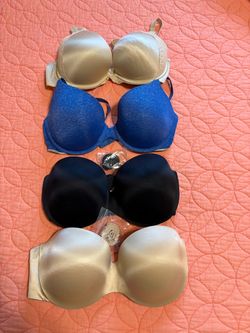 Lot of 4 Women's Bras Mixed Styles 34D