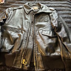 Law Enforcement Leather Jacket 