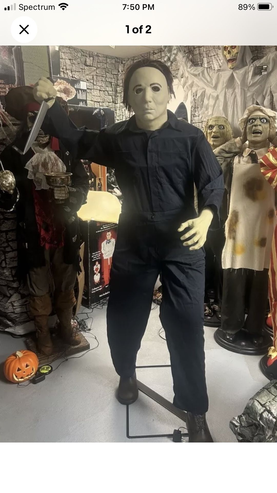 Michael Myers Animatronic H20 Spirit Halloween
