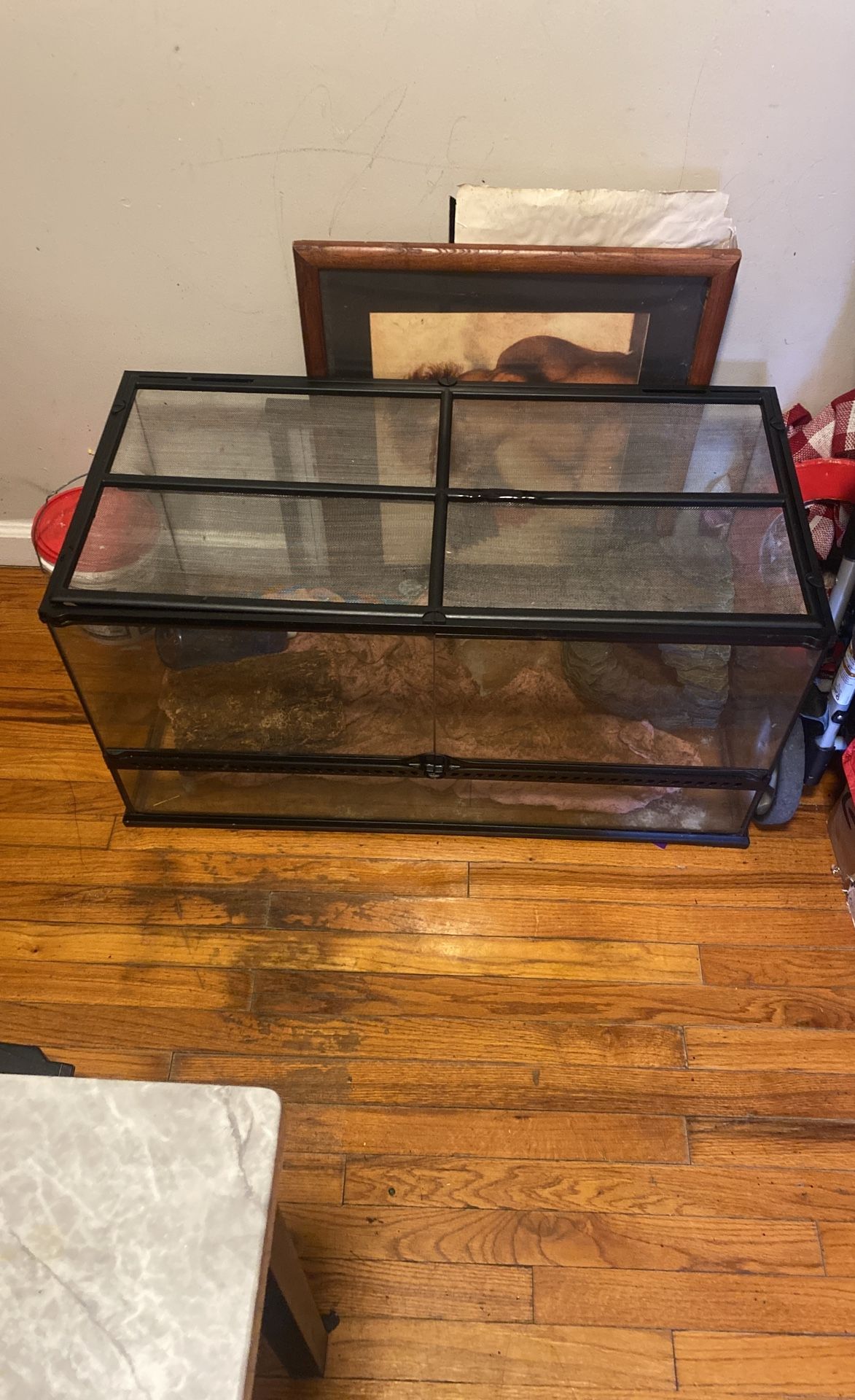 Big Glass Doors Tank