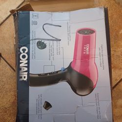 Brand new Conair, 1875, hairdryer #Damaged/open Box#