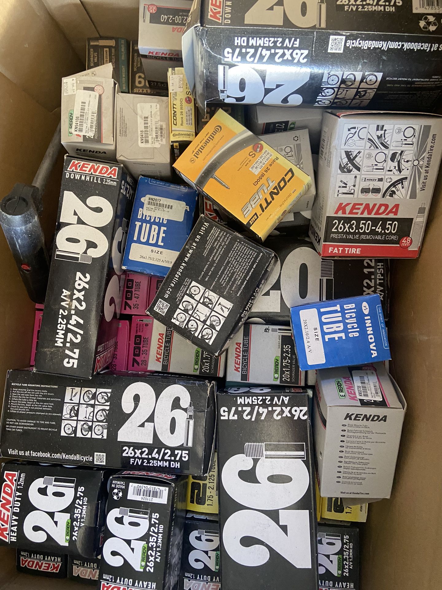 Bicycle Tubes (lots of sizes)