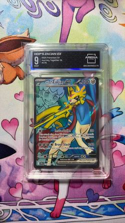 Hop's Zacian EX #176 Graded Pokémon Card