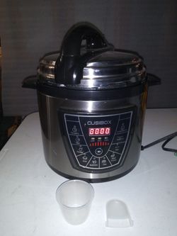 CUSIBOX PRESSURE COOKER ELECTRIC PROGRAMMABLE STAINLESS STEEL
