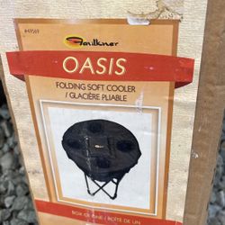 Folding Soft Cooler Great For Camping Easy To Carry 