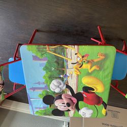 Mickey Mouse Table & Chairs