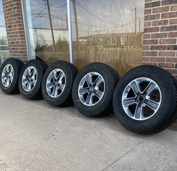 Jeep Wrangler Wheels and Tires with New Spare