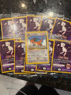 10 x Dragonite movie promo Pokemon sealed