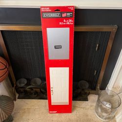 Everbilt 8" x 34" Satin Aluminum Door Kick Plate – New in Package