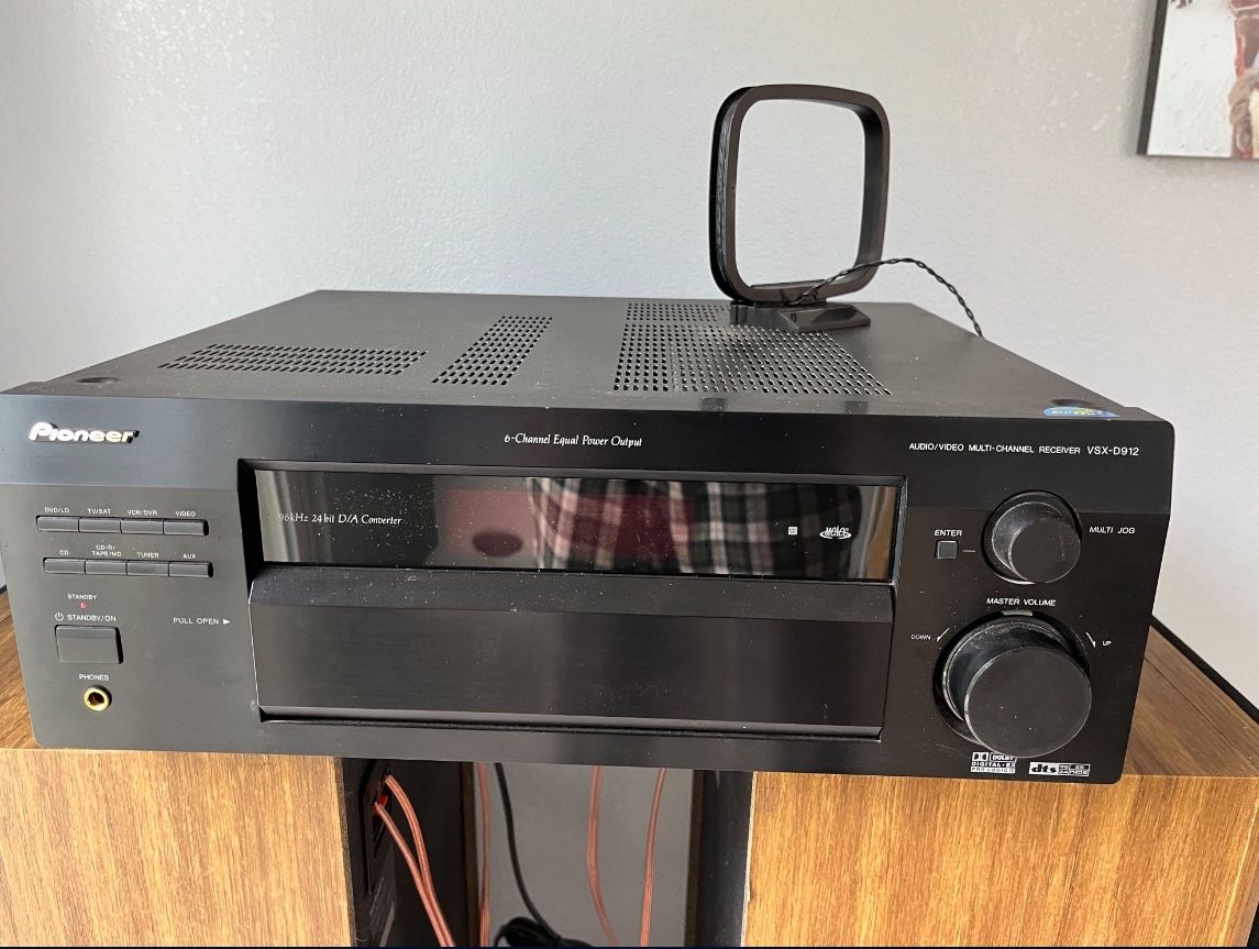 Stereo Receiver w/ remote, great condition.