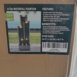 4 Tier Waterfall Fountain 