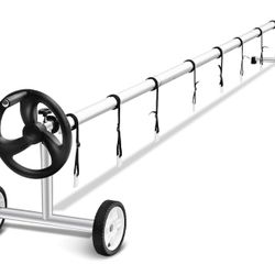 GoPlus 18ft Pool Cover Reel Set (Tubes Only)