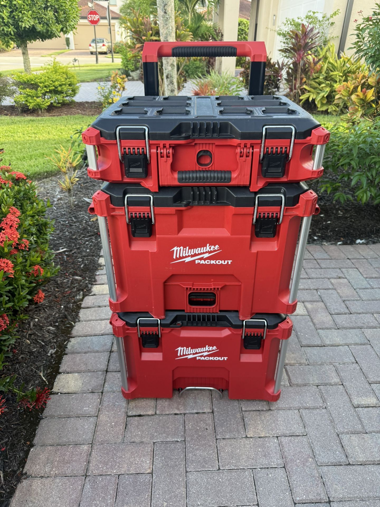 Milwaukee Packout. Large size with tray 3 Piece 