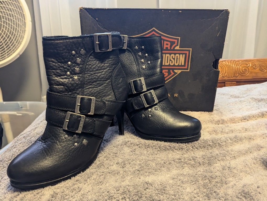 Harley Davidson High Heel Boots