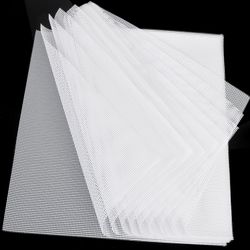 BPA-Free Nonstick Silicone Dehydrator Sheet for Excalibur, 14x14 in 20pack Trimmable mesh mats stop