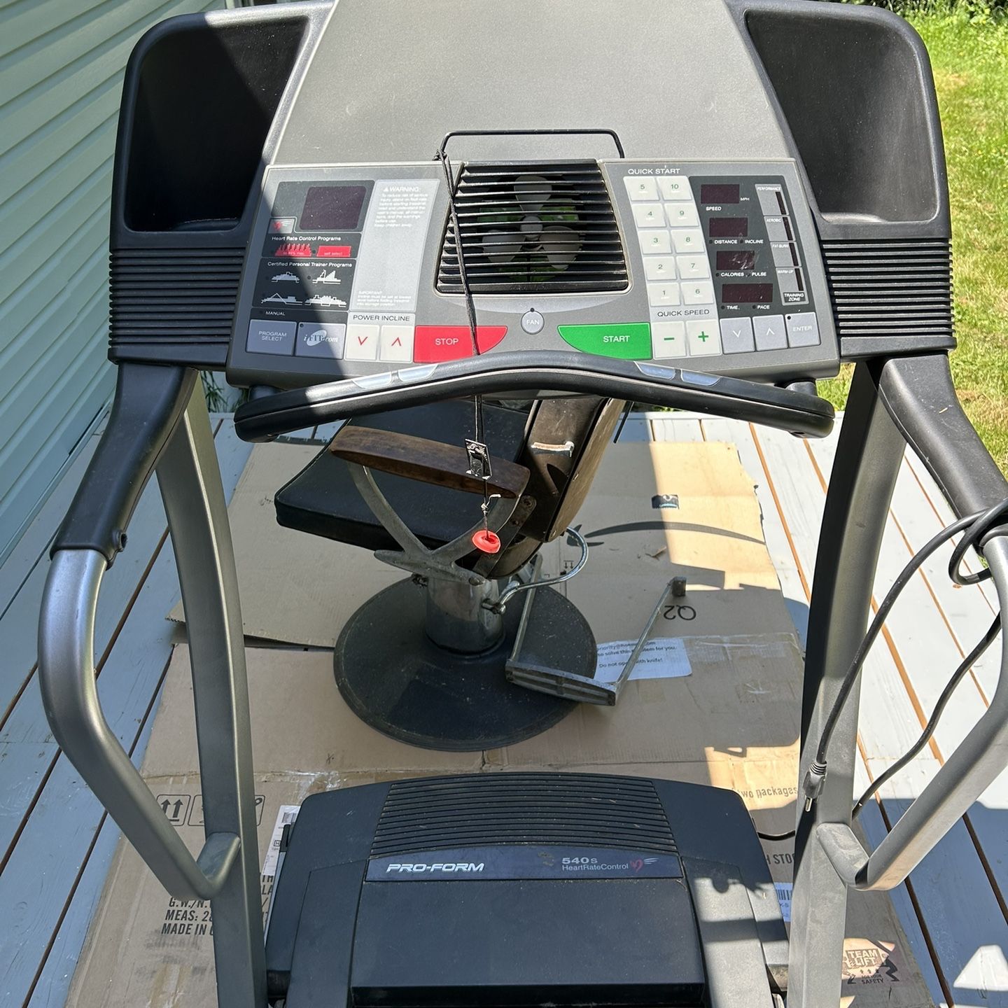 Proform 540s treadmill hotsell