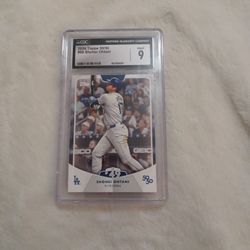 Shohei 🔥🔥🔥Ohatani 🔥🔥🔥Topps 50/50 Mint 9 🔥