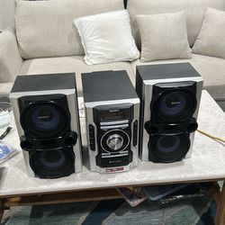 Sony Bluetooth audio system stereo