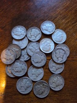 Silver dimes $4.75 Each