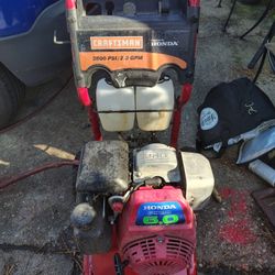 Craftsman Pressure Washer with Honda 6.0 Motor/ 2800 PSI 